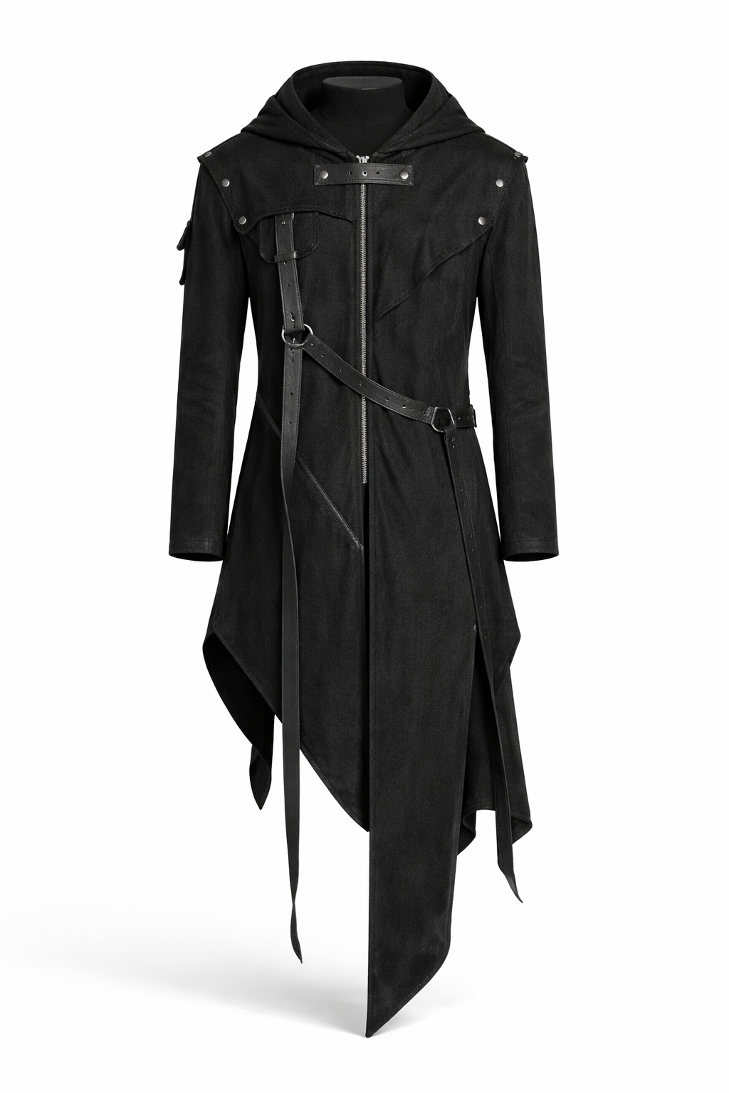 Gothic Warrior Hooded Coat