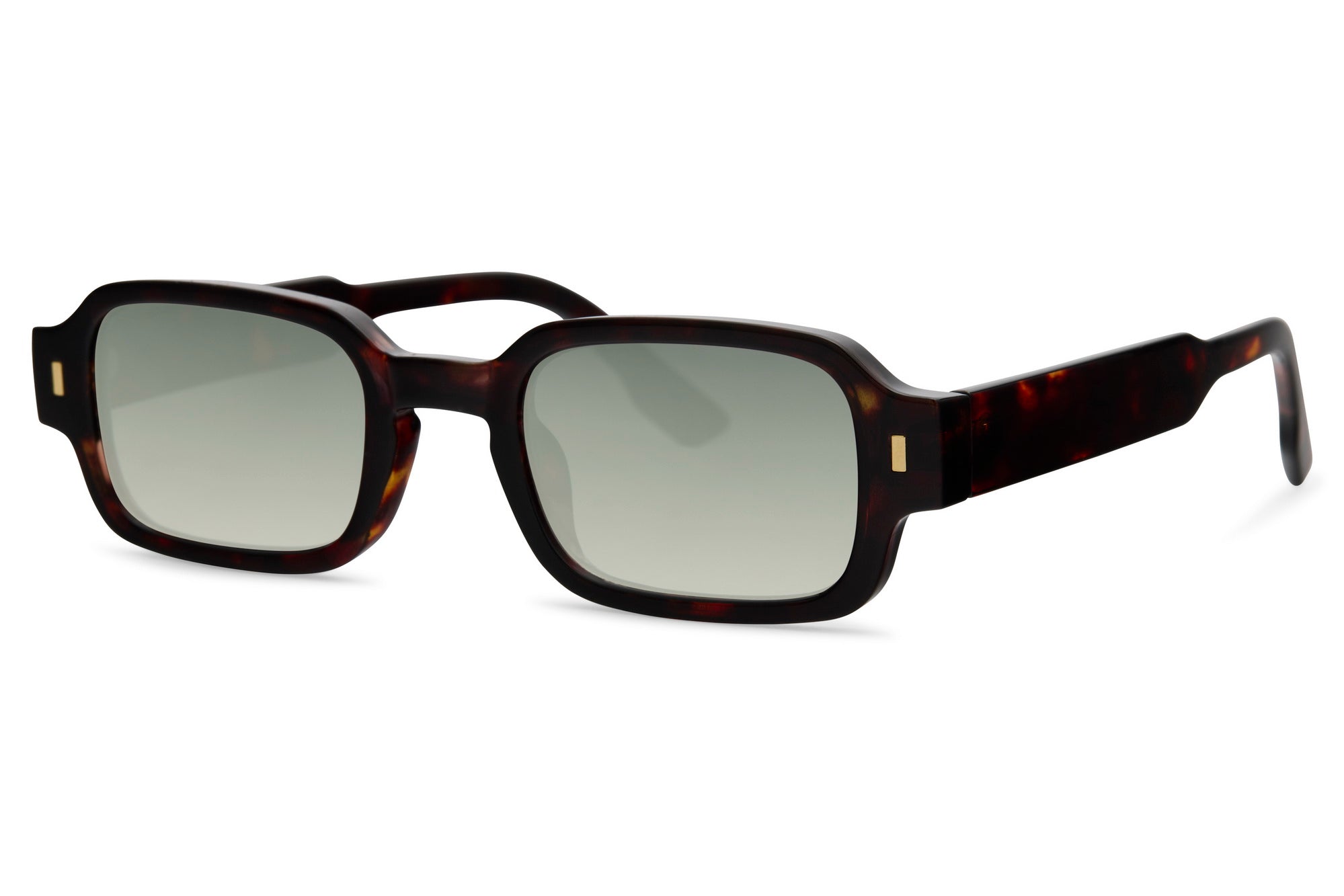 MONTERO tortoise sunglasses designer rectangular frame