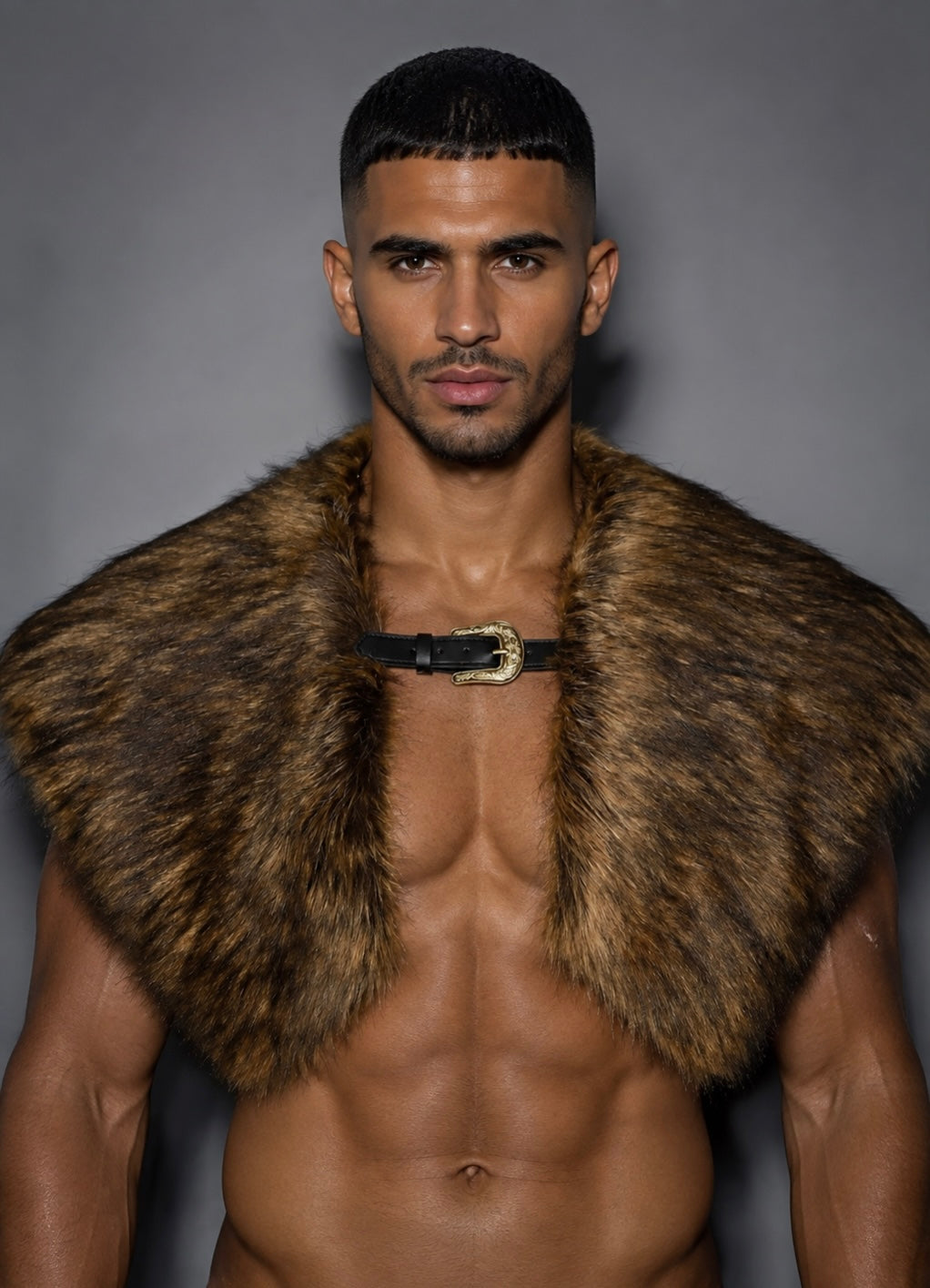 Desert Warrior Fur Cape