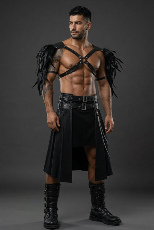 Feather Warlord Costume Set