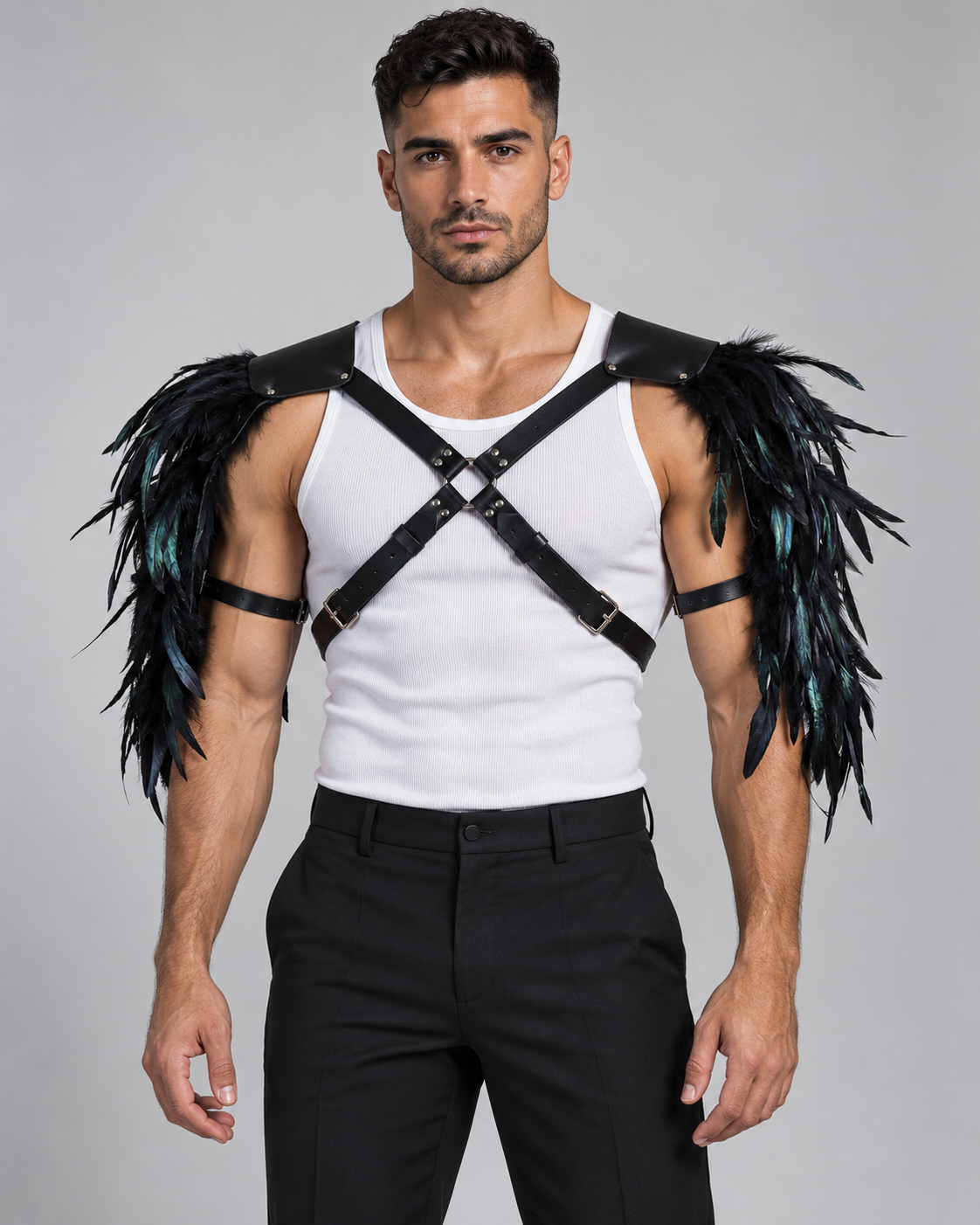 Peacock Feather Harness