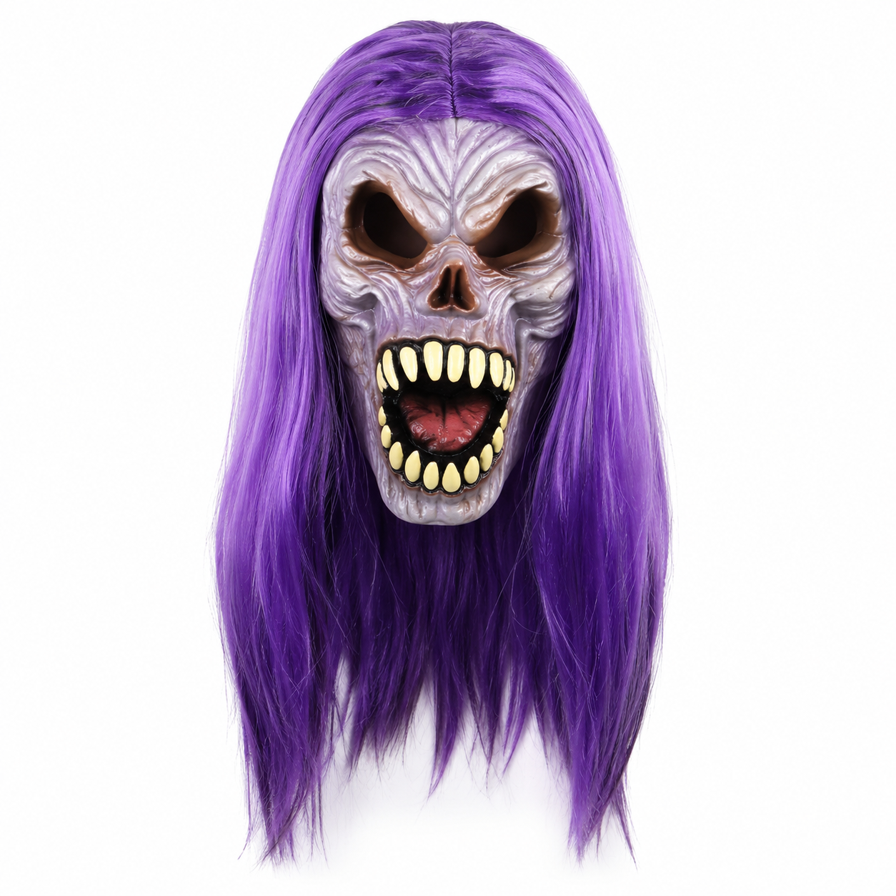 Purple Reaper Latex Mask