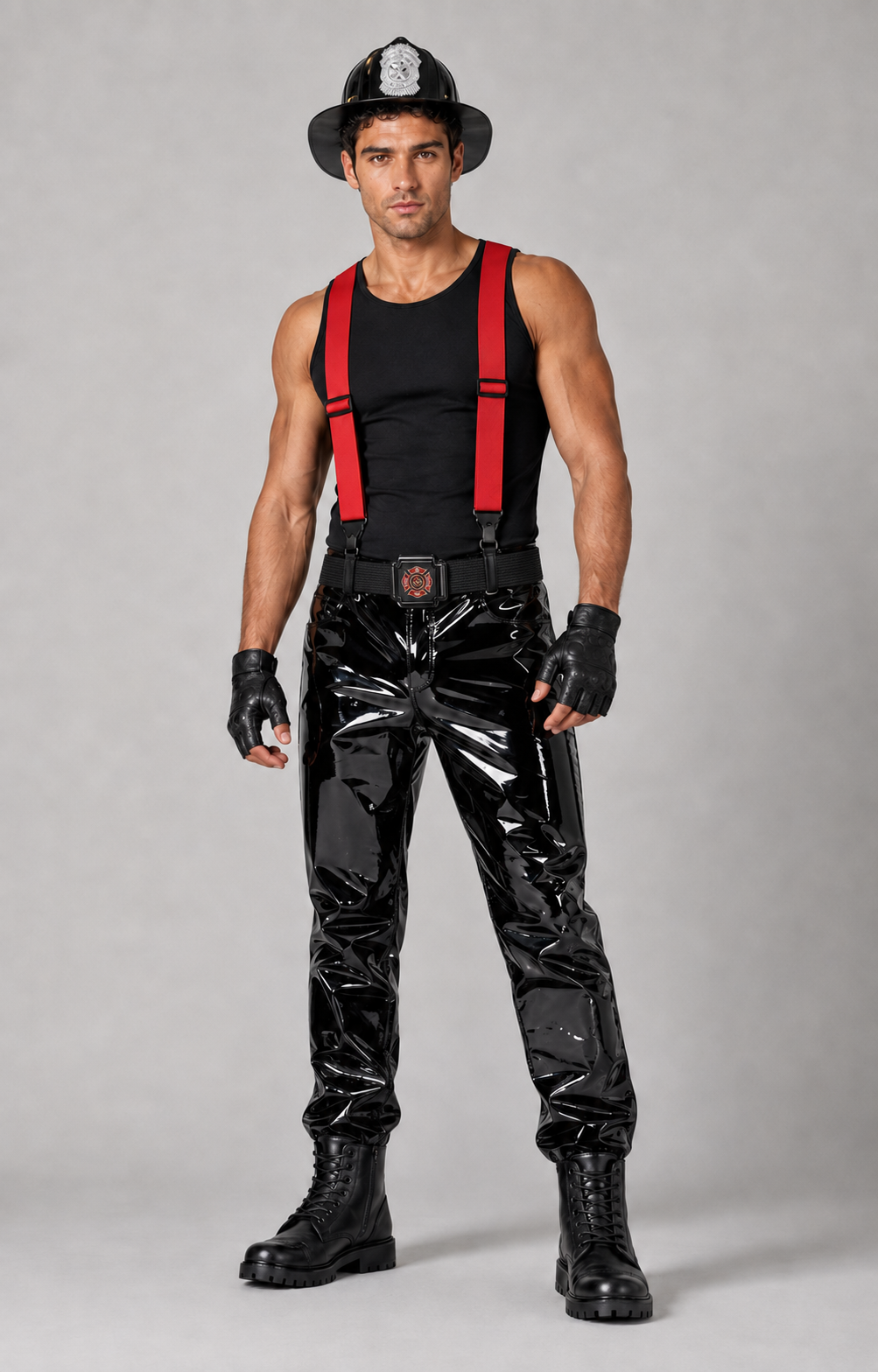 BURNING DESIRE Firefighter Costume