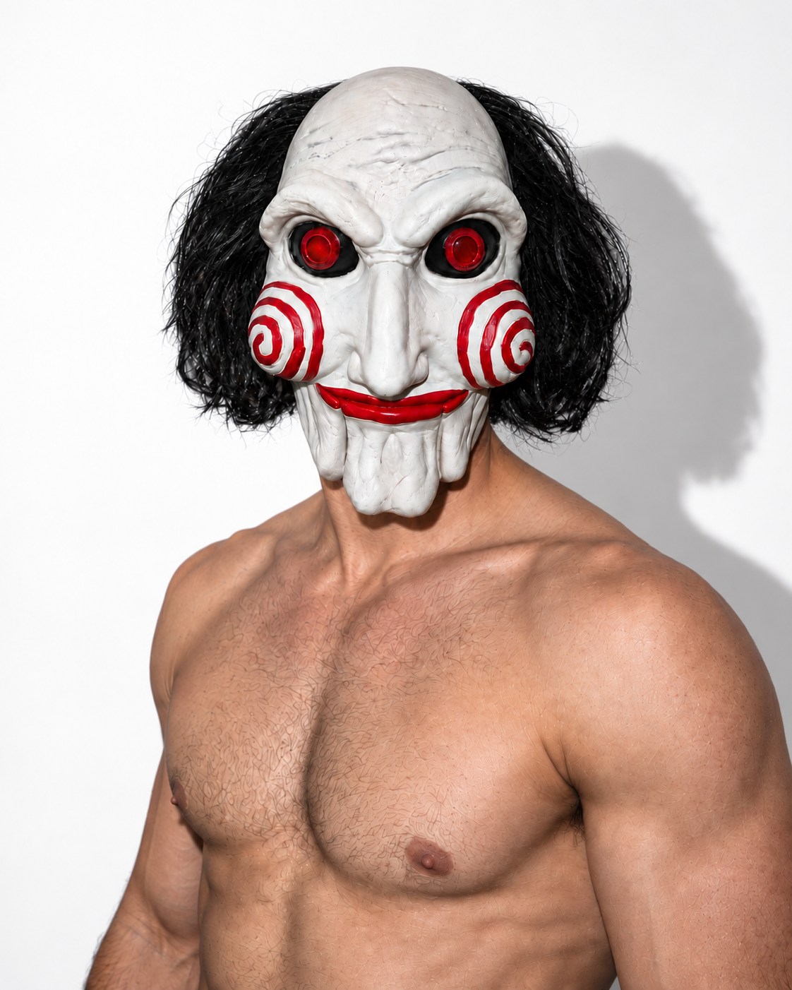 Spiral Puppet Horror Mask
