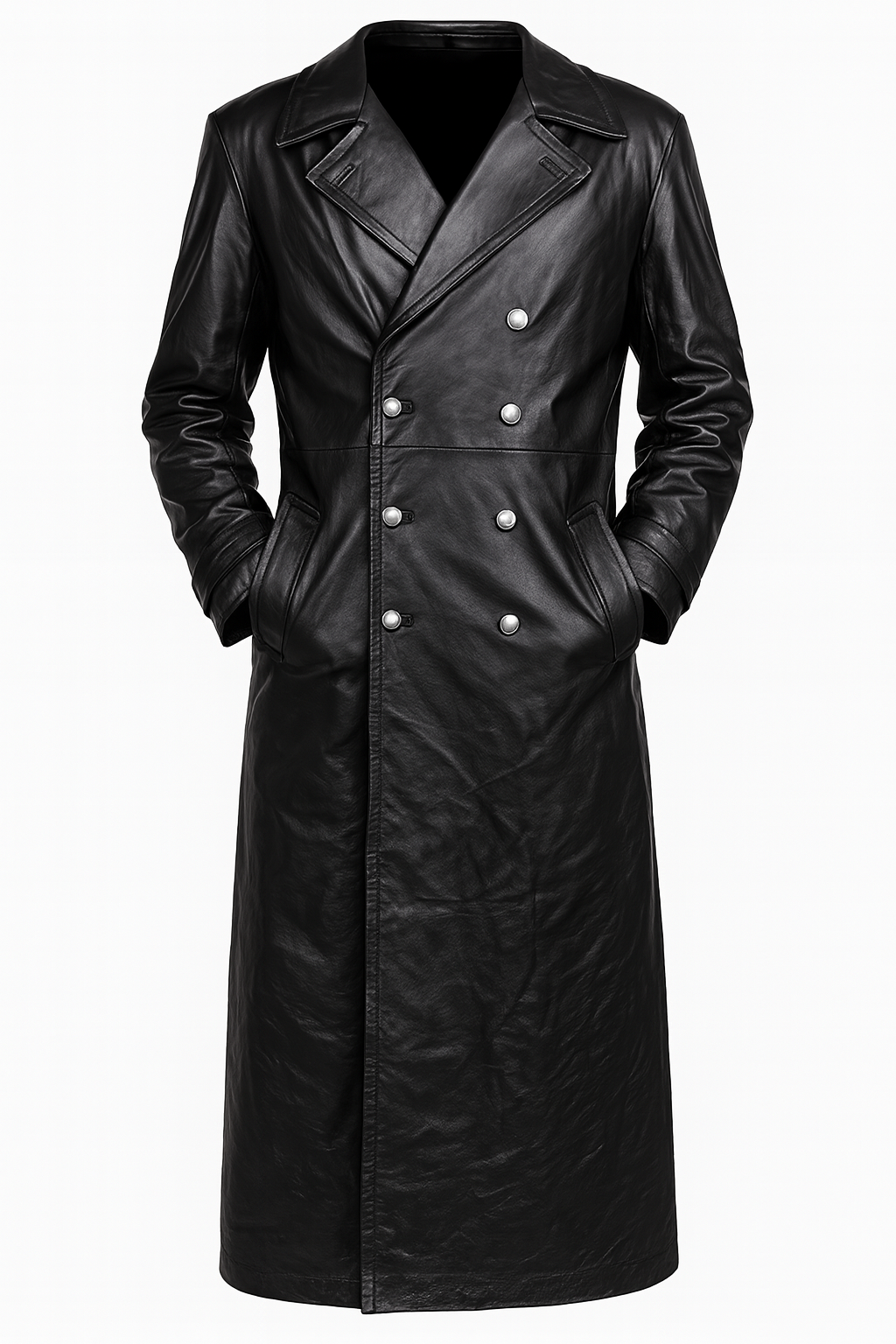 Classic Faux Leather Coat