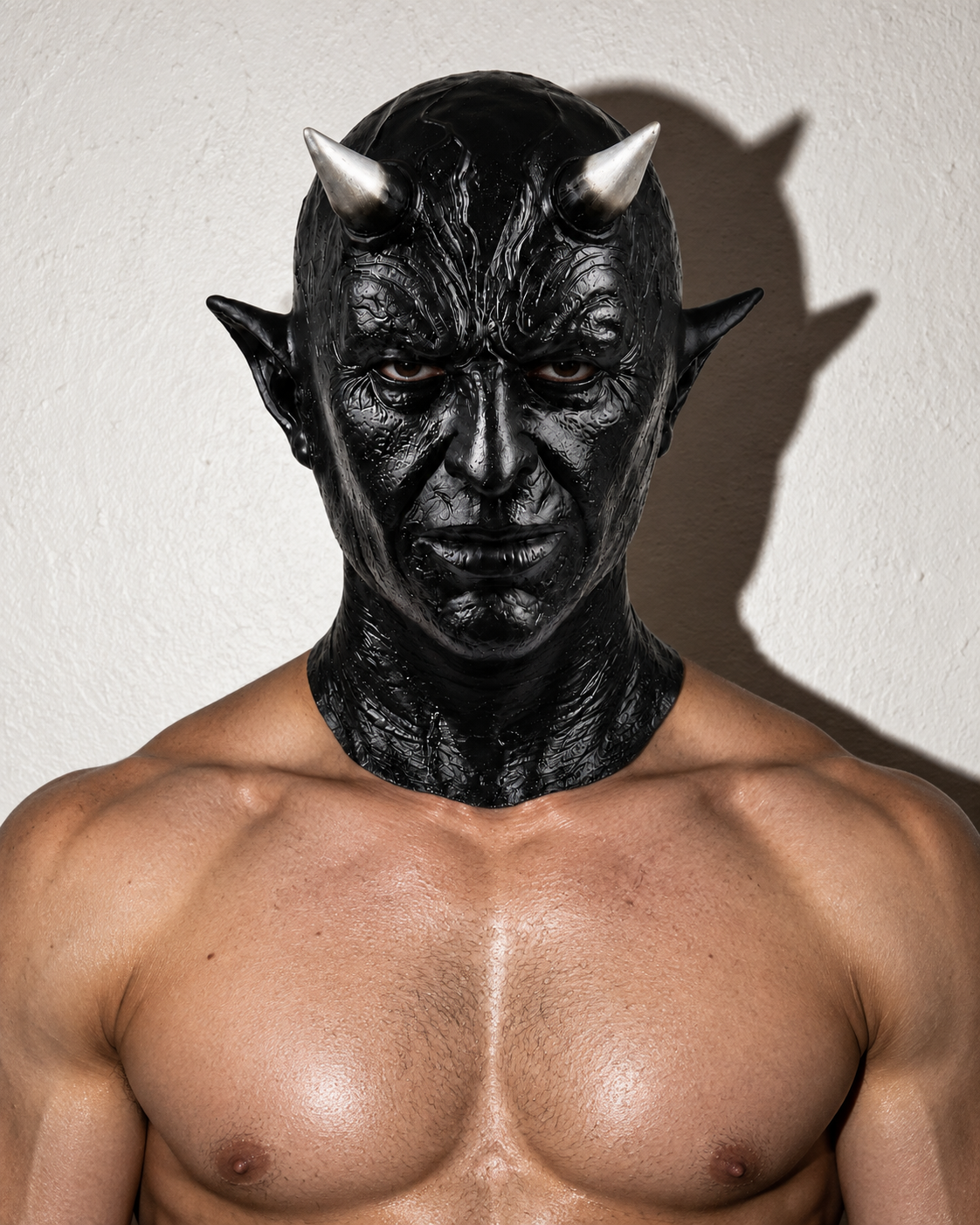 Black Demon Mask