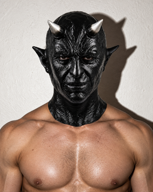 Black Demon Mask