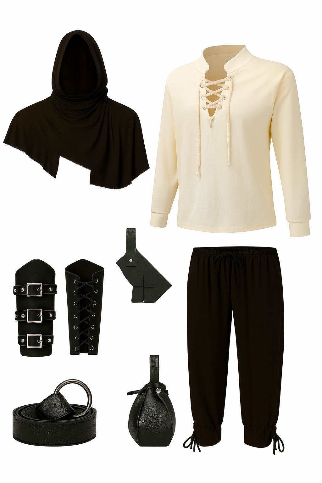 Medieval Warrior Costume Set