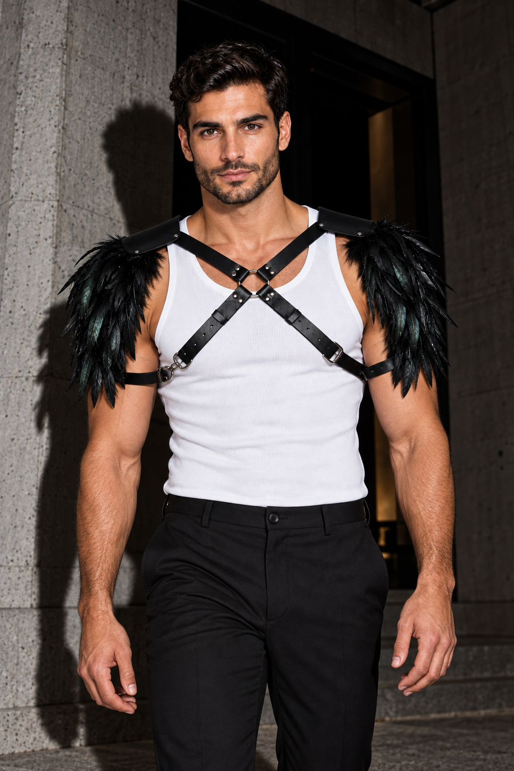 Peacock Feather Harness