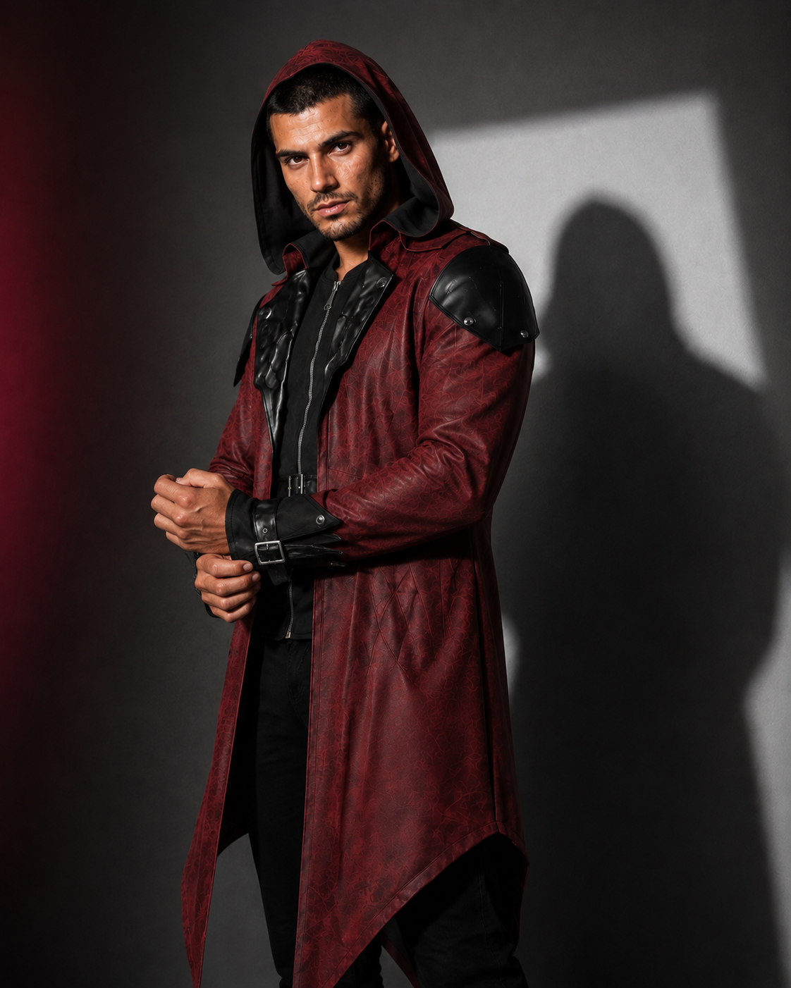 DARK ASSASSIN HOODED COAT