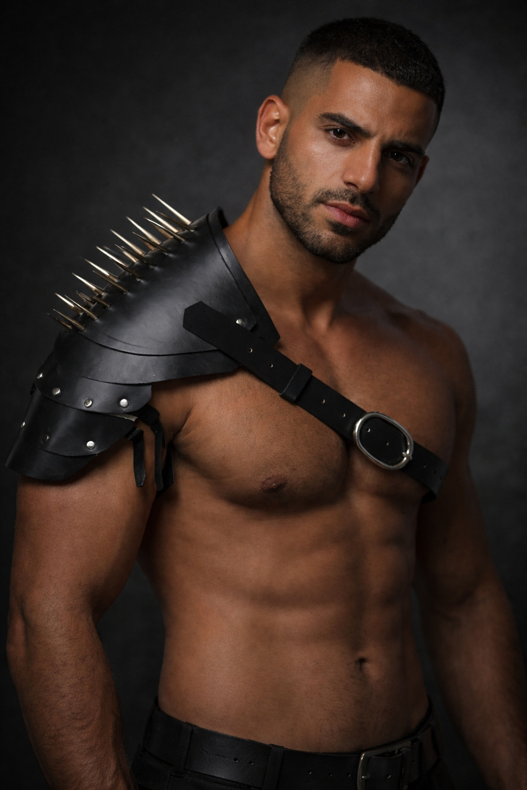 Spiked Gladiator Shoulder Armor