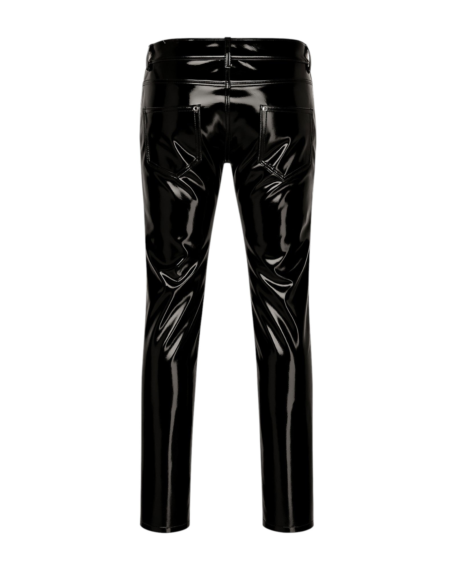 BLACK MASTER LATEX PANTS