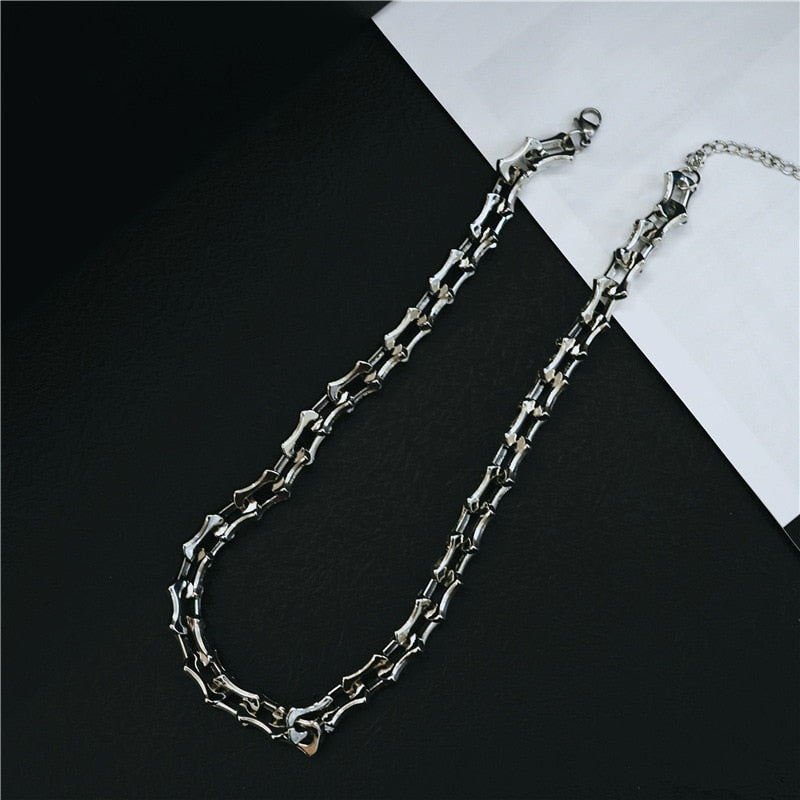 INOX 7.4mm Titanium Curb Chain Necklace with Lobster Clasp | Branham's  Jewelry | East Tawas, MI
